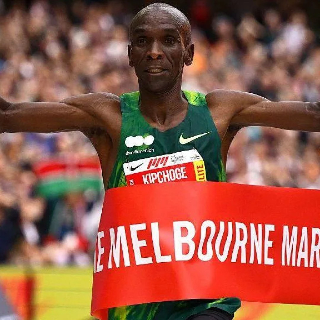 Eliud Kipchoge Sets Course Record at Melbourne Marathon at 41